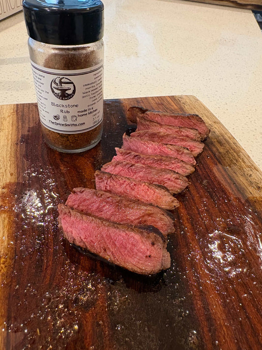 Blackstone Rub seasoning with smoky, sweet BBQ flavor